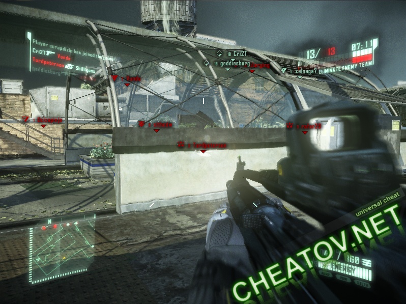 Как в crysis сделать бесконечную энергию